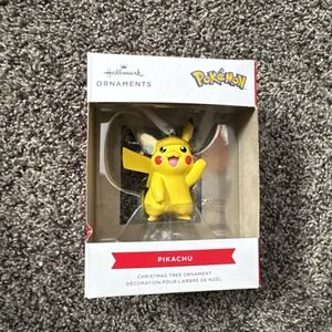 PIKACHU Pokemon Hallmark Ornament Christmas Holiday Decor 2021 New